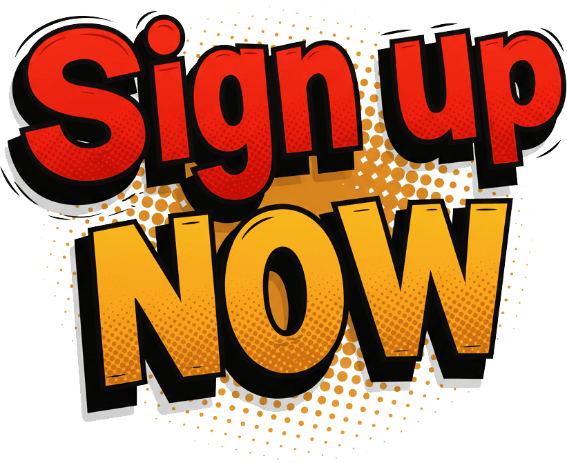 sign up now sign